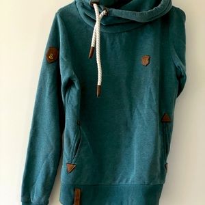 Superb Teal Naketano Darth X Hoodie L